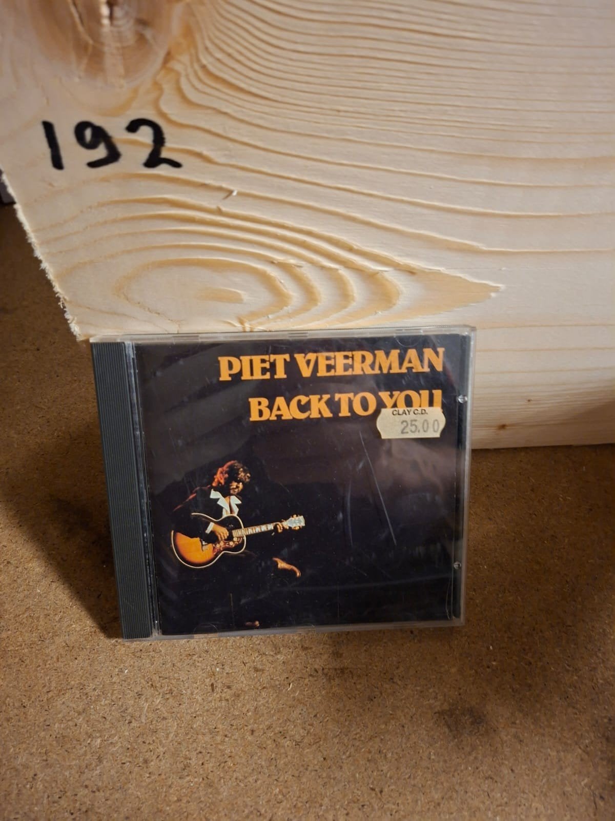 Piet Veerman - Back To You CD (Pop/Rock), Gebruikt, Pop, Ophalen of Verzenden, Inclusief doosje