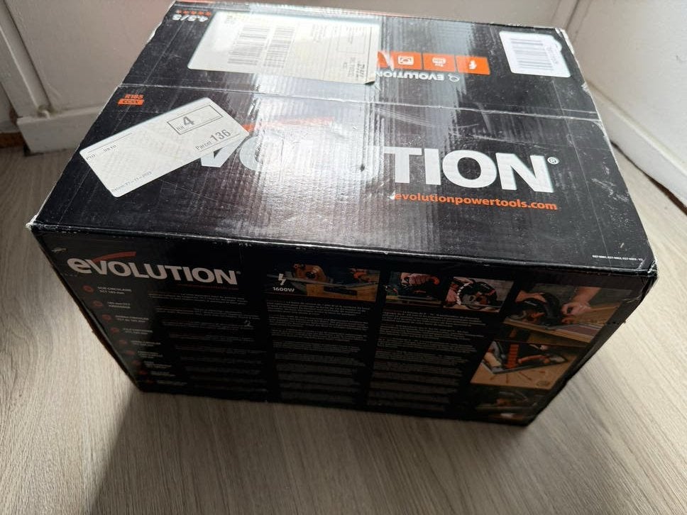 Nieuwe Evolution R185CCSX Cirkelzaag met 1020mm zaagrail, Cirkelzaag, 70 mm of meer, Nieuw, Ophalen of Verzenden