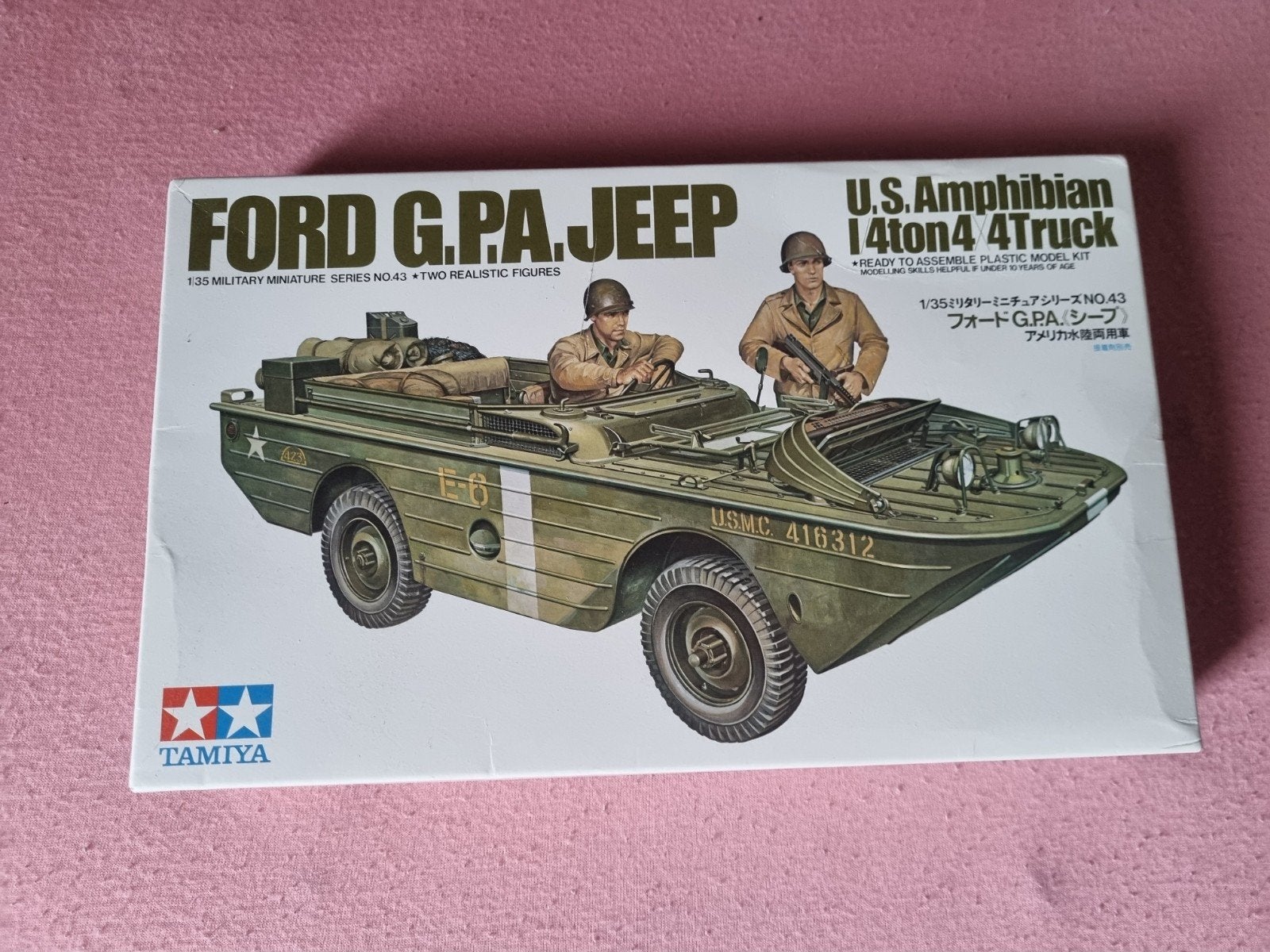 Tamiya.  Ford. GPA Jeep. 1/35., Auto, 1:32 tot 1:50, Nieuw, Ophalen of Verzenden