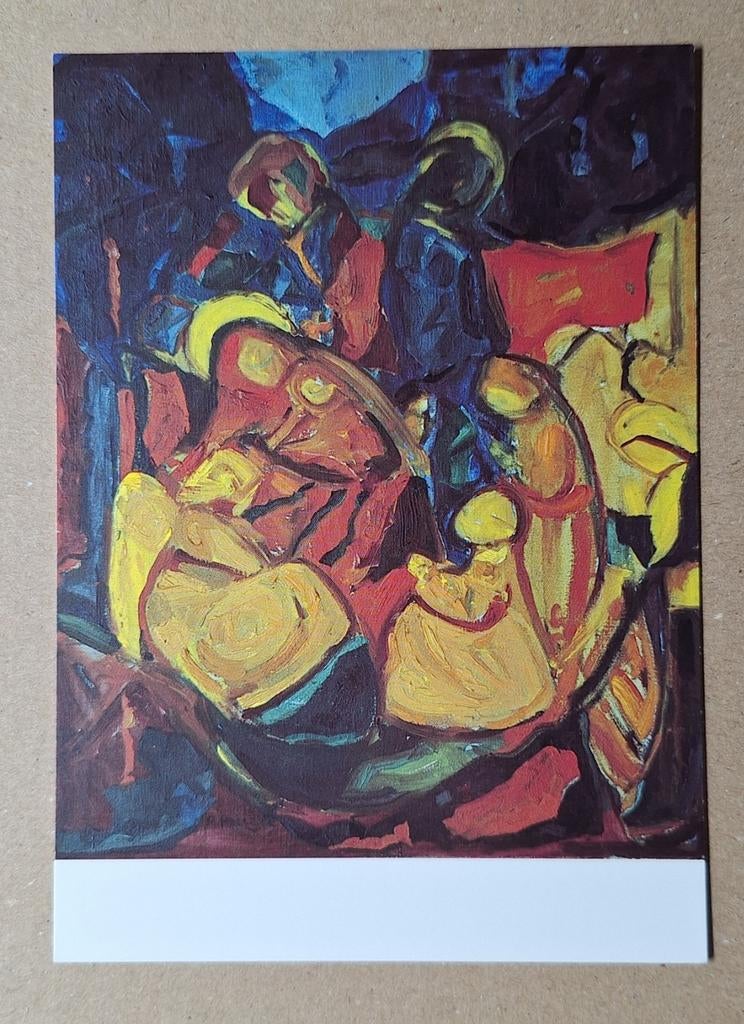 Adolf Hoelzel - Aanbidding (1916), Ophalen of Verzenden, 1980 tot heden, Ongelopen, Overige thema's
