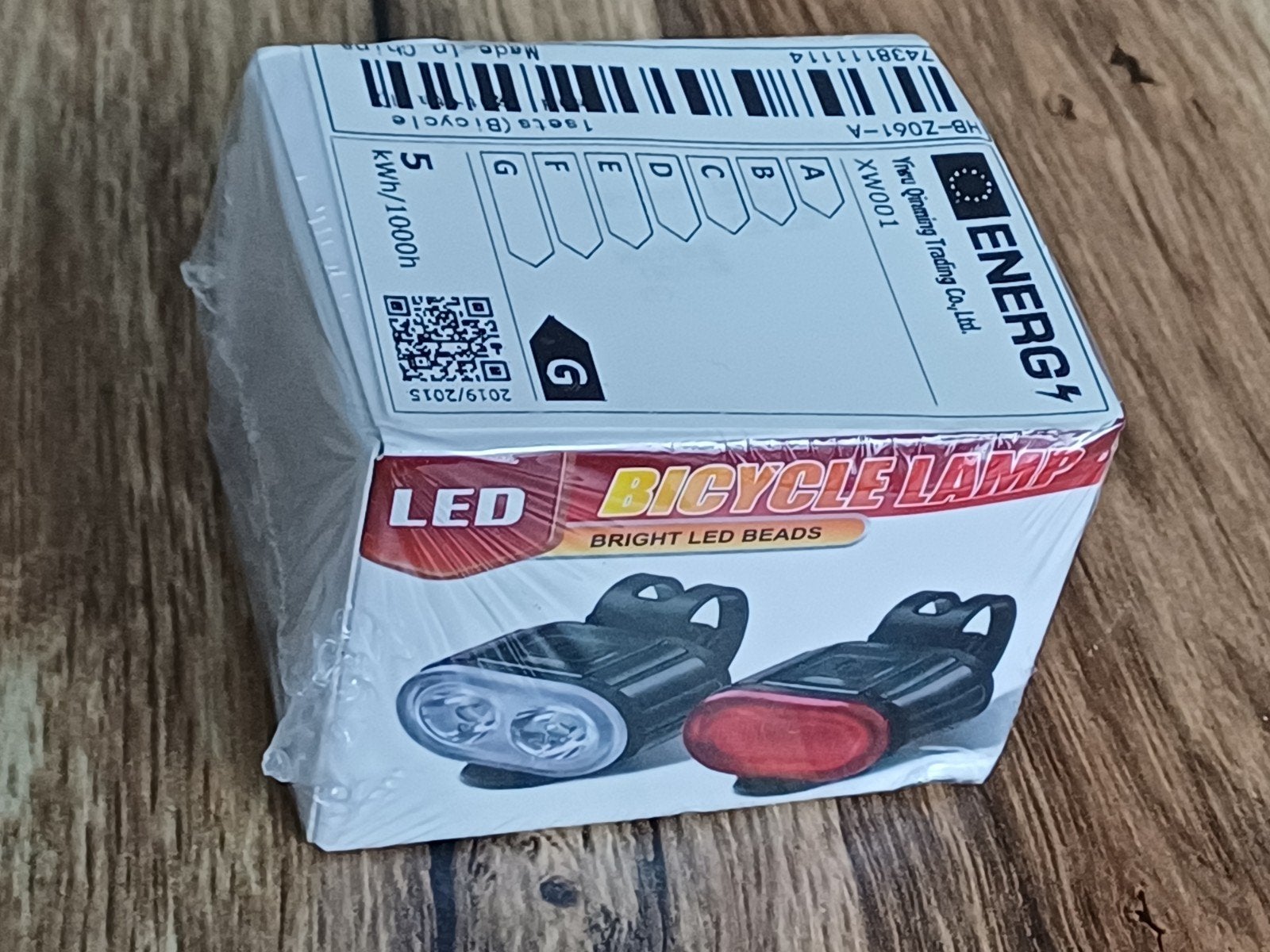 Nieuwe oplaadbare fietslampen, Ophalen of Verzenden, Nieuw, Minder dan 20 cm