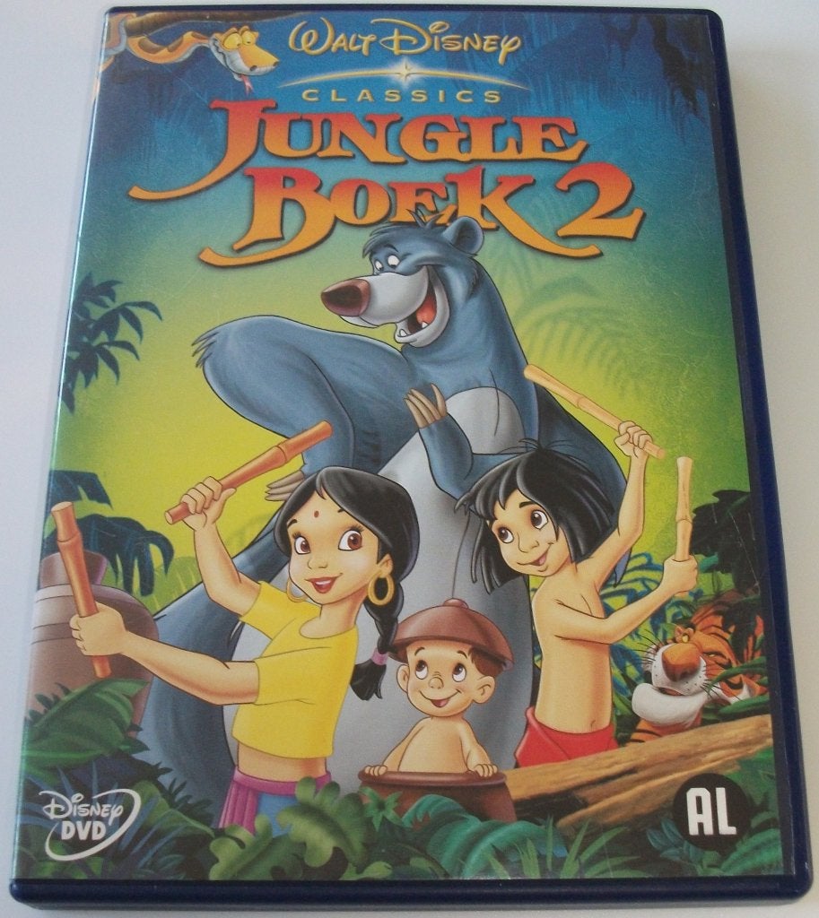 Dvd *** JUNGLE BOEK 2 *** Walt Disney, Avontuur, Alle leeftijden, Nederlands, Ophalen of Verzenden