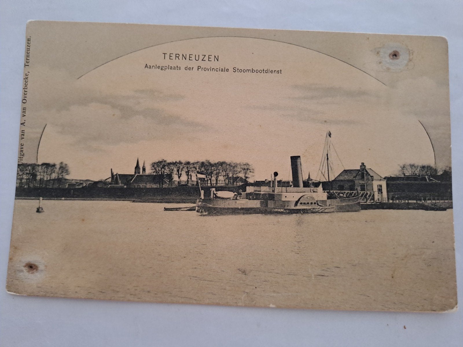 Terneuzen,  aanlegplaats stoombootdienst, Ophalen of Verzenden, Zeeland
