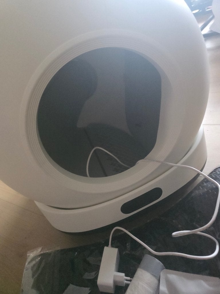 Elektrische kattenbak Zedar, Dieren en Toebehoren, Kattenbakken, Ophalen, Zelfreinigend, Nieuw, Open