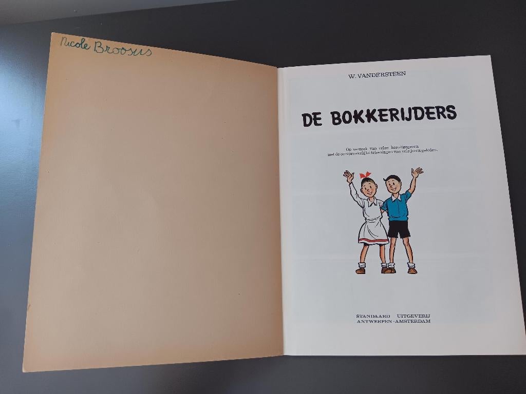 Suske en Wiske De Bokkerijders stripboek Willy Vandersteen, Boeken, Stripboeken, Eén stripboek, Ophalen of Verzenden, Gelezen