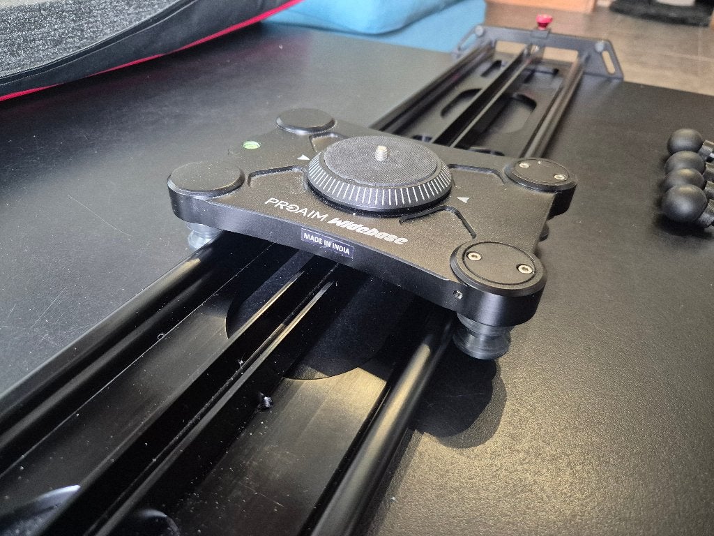 Foto 5 van Proaim Widebase Autopan Slider 120cm 2-Axis Volledige Set