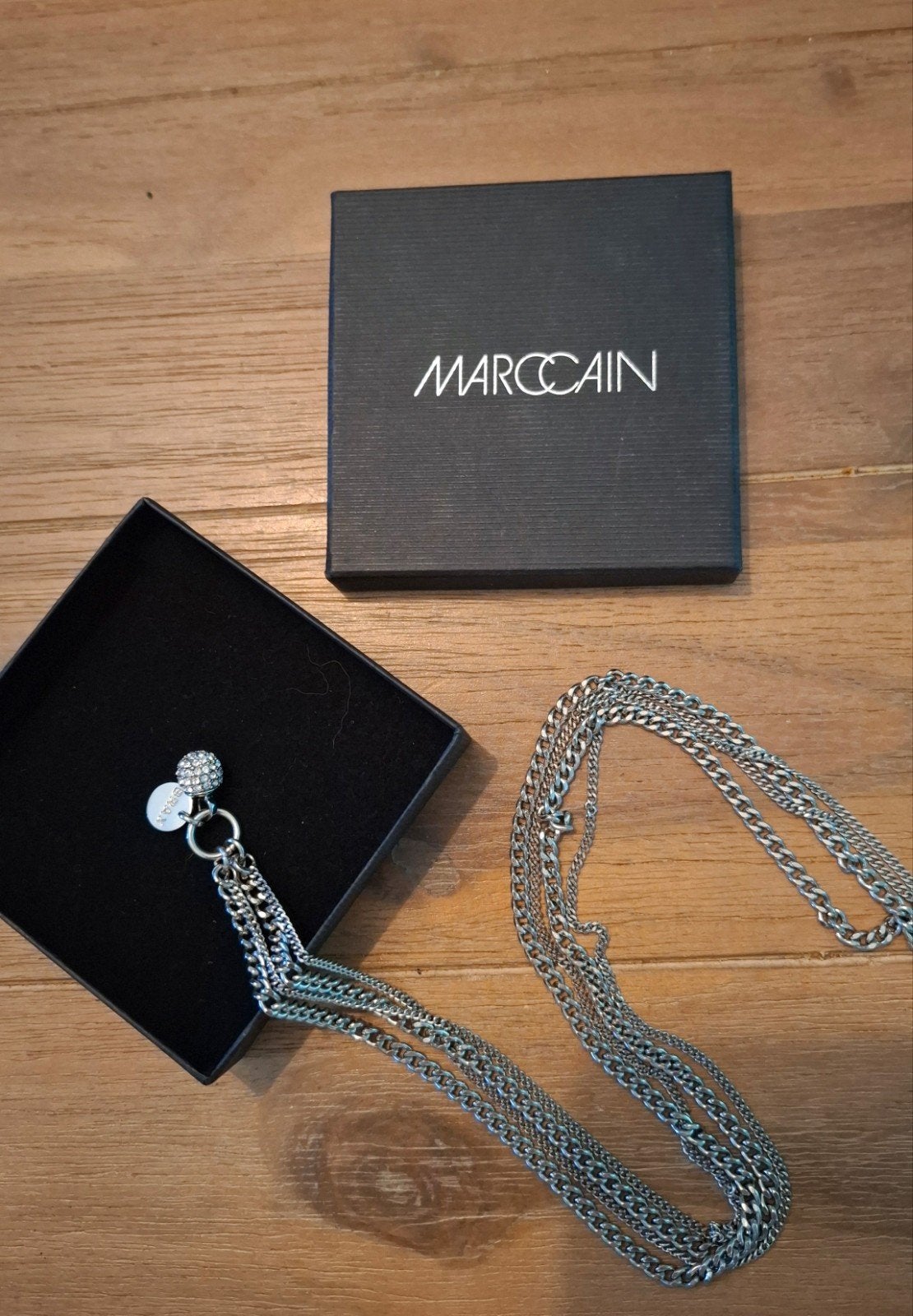 Brax ketting met hangertjes, Sieraden, Tassen en Uiterlijk, Overige materialen, Met strass, Nieuw, Ophalen of Verzenden