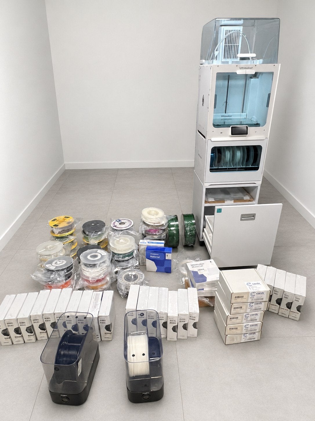 Ultimaker S5 Pro Bundle met Material Station. Zeer compleet!, Ophalen, Gebruikt