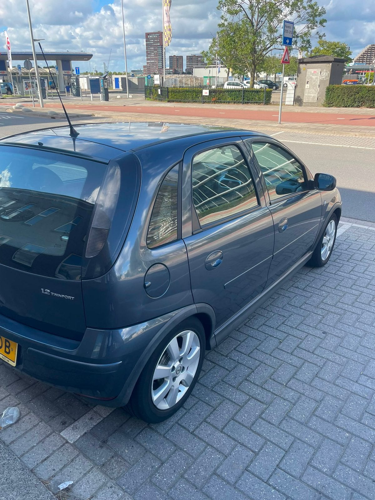 Opel Corsa 1.2 16V Twinport 5D 2006 Nieuwe APK, Voorwielaandrijving, 4 cilinders, Blauw, 1229 cc