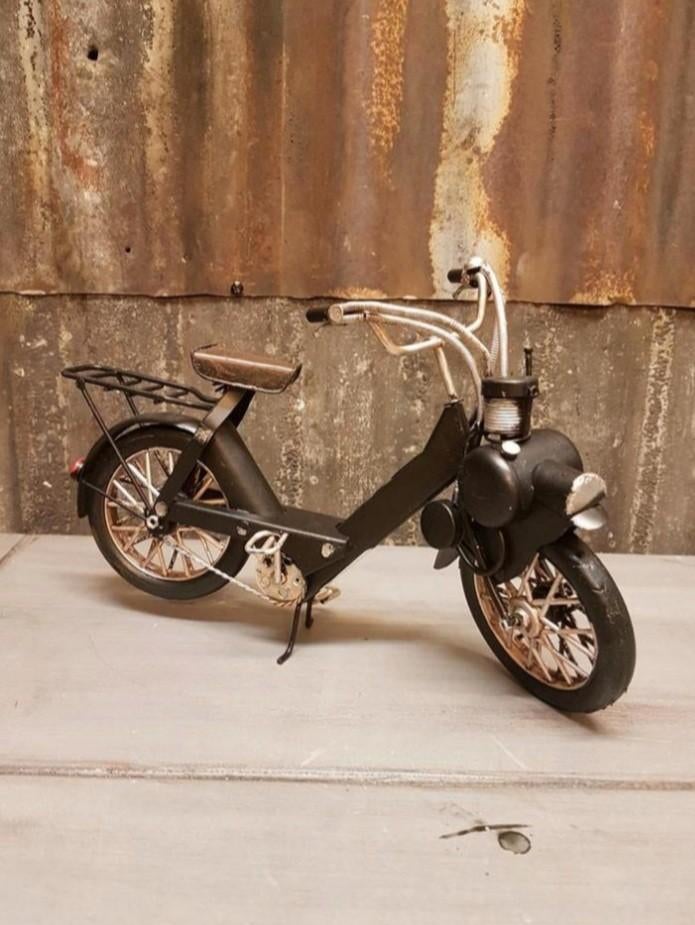 Blikken oldtimer Solex - vintage brommer - mancave, Huis en Inrichting, Woonaccessoires | Overige, Metaal, Ophalen of Verzenden