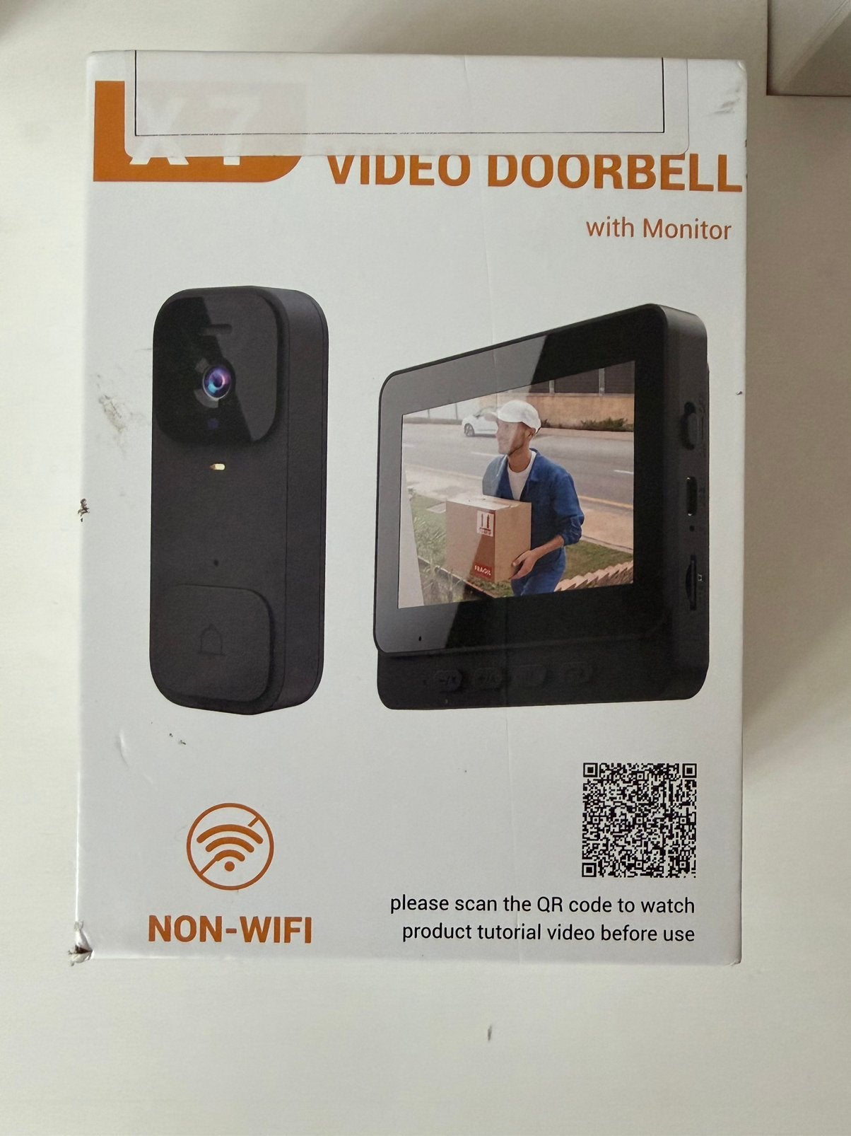 Video deurbel met monitor, Huis en Inrichting, Ophalen of Verzenden, Zo goed als nieuw