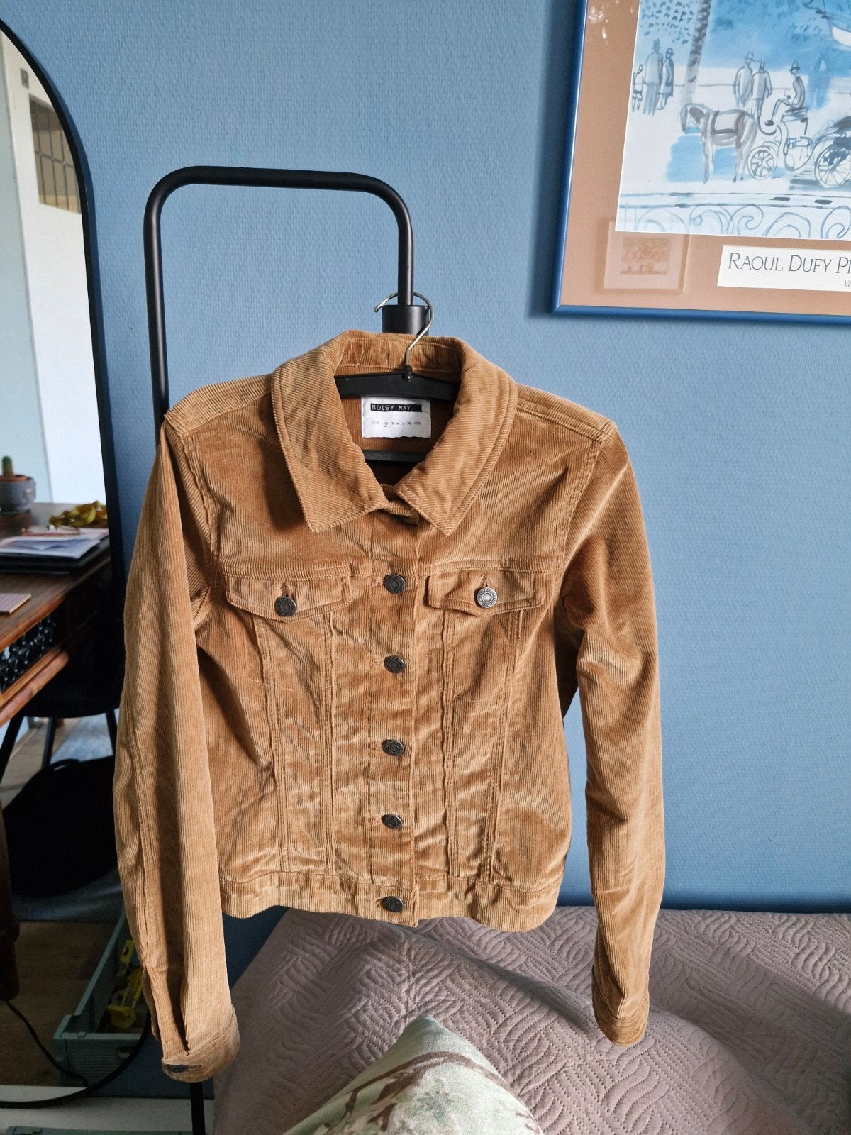 Ribfluweel Jack maat xs, Ophalen, Bruin, Maat 34 (XS) of kleiner, Gedragen