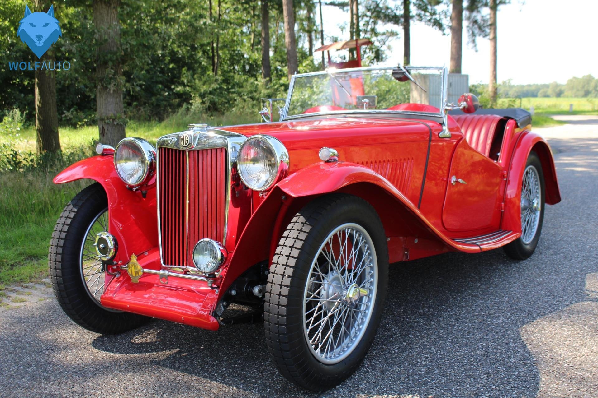 MG TA 1938 BODY OFF RESTORED! NEW! TOTALE NIEUWSTAAT GERESTA, Auto's, Stof, Cabriolet, Handgeschakeld, 50 pk