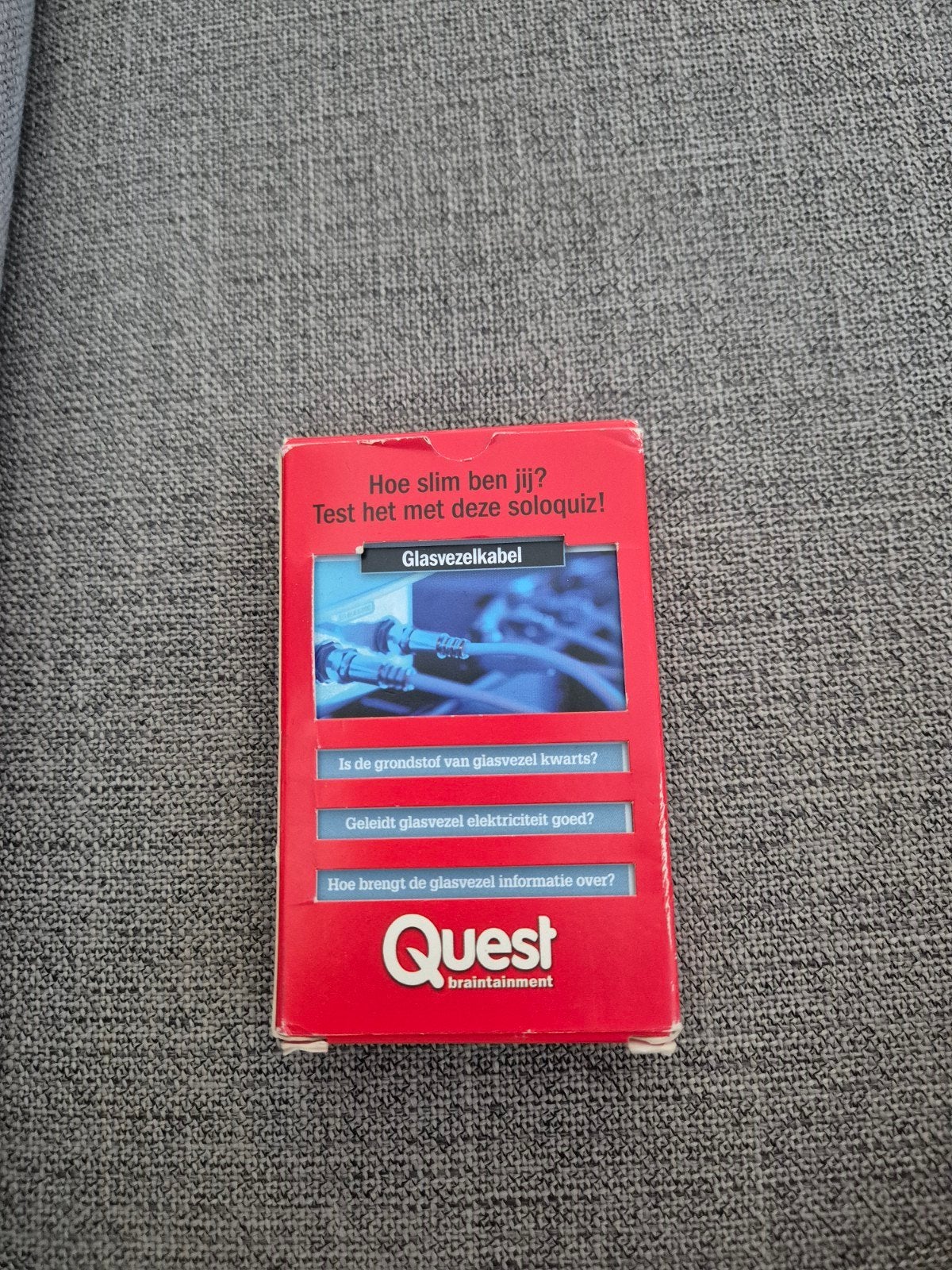 Quest Kennis Kwintet - Leuk voor onderweg of thuis!, Ophalen of Verzenden, Gebruikt, Overige typen