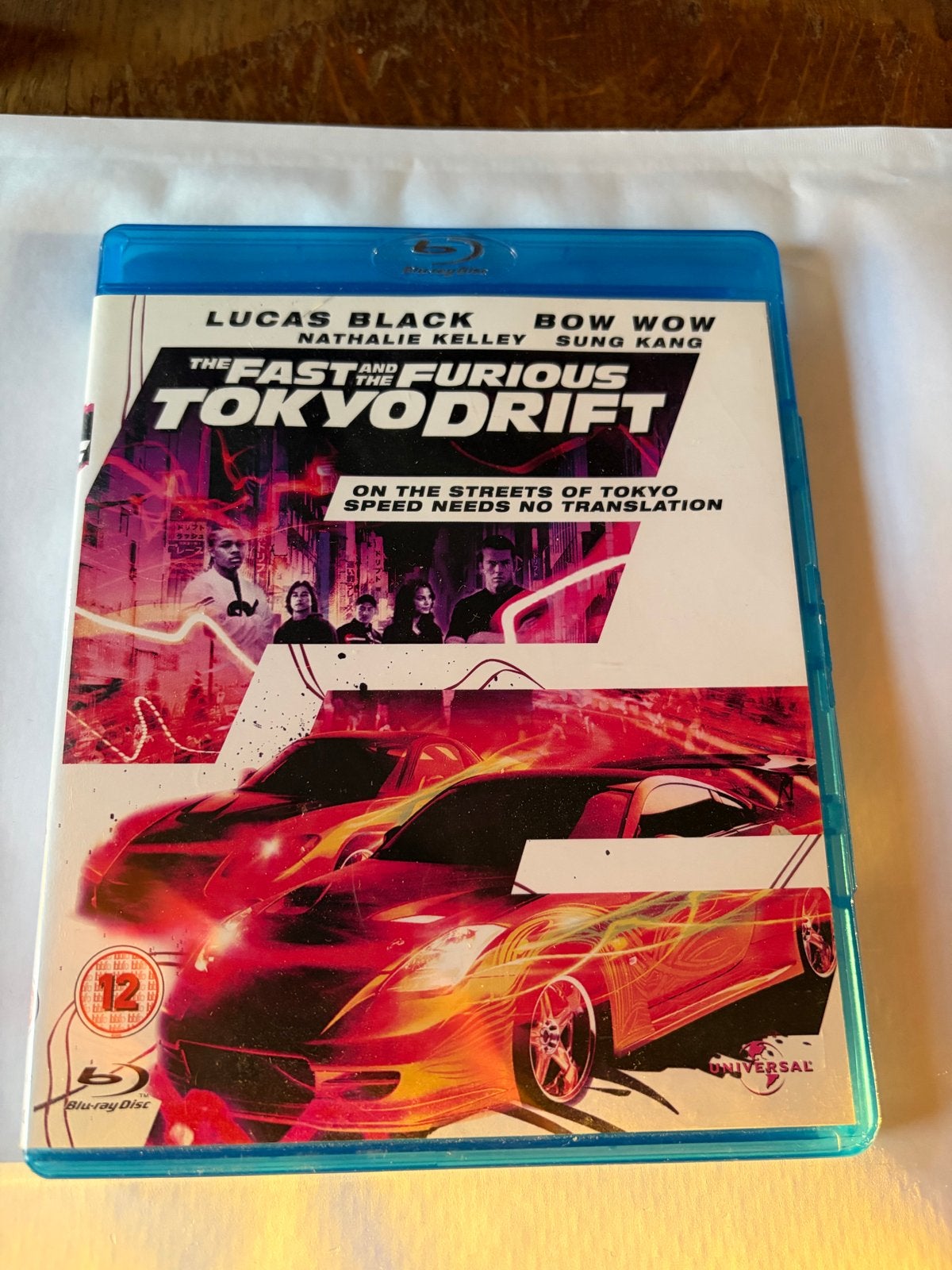 The Fast and the Furious: Tokyo Drift Blu-ray, Ophalen of Verzenden, Gebruikt, Actie