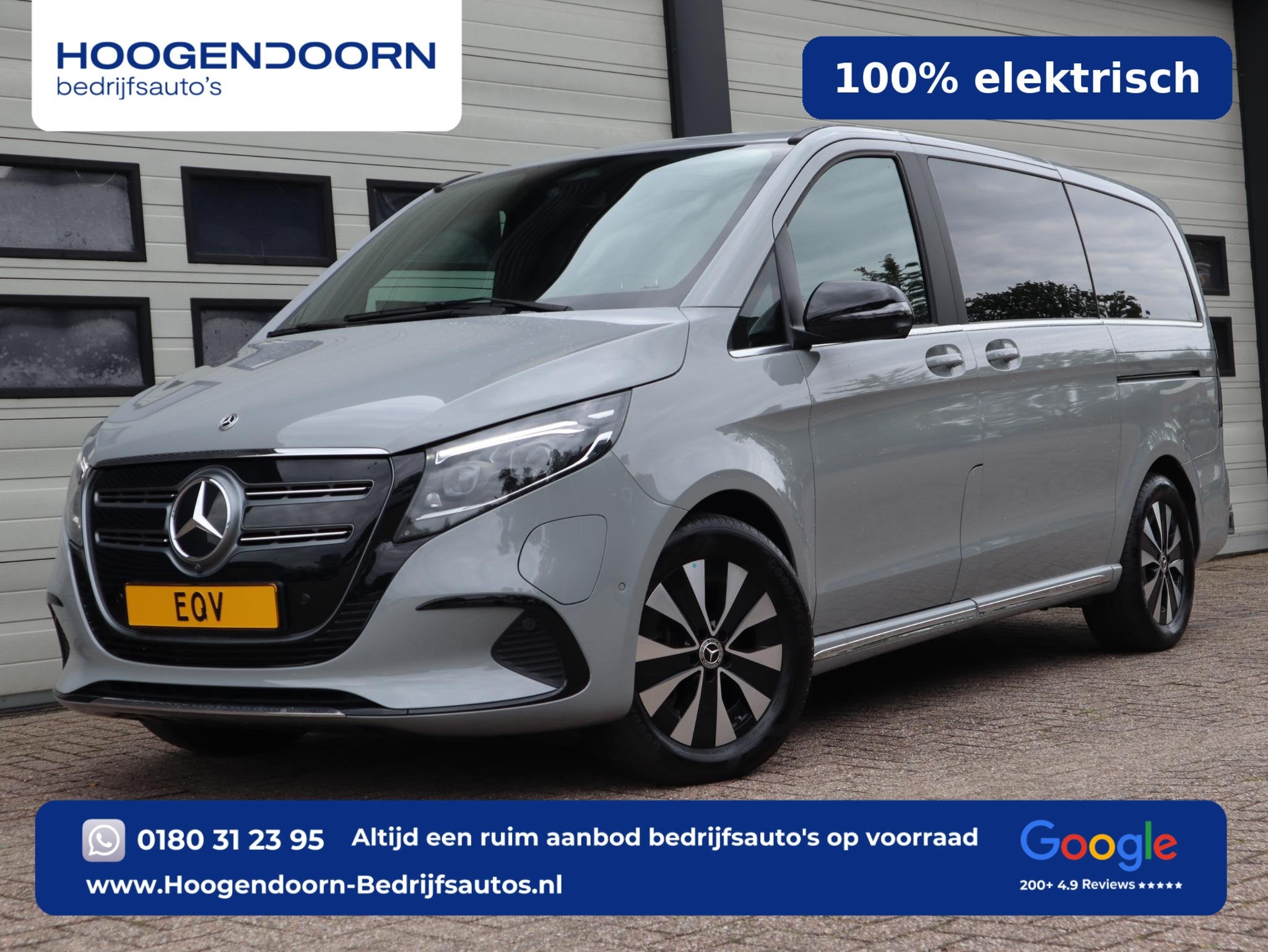 Mercedes-Benz EQV 300 90 kWh L2 - 8 Pers. - Elc.Schuif - AMG, Stof, Gebruikt, Overige carrosserieën, 365 km