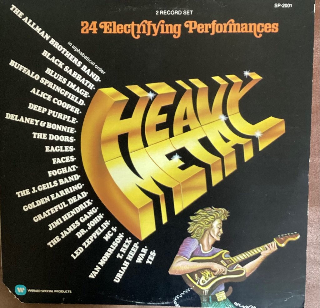 Heavy metal (2 lp), Gebruikt, Ophalen of Verzenden, 12 inch, Rock en Metal