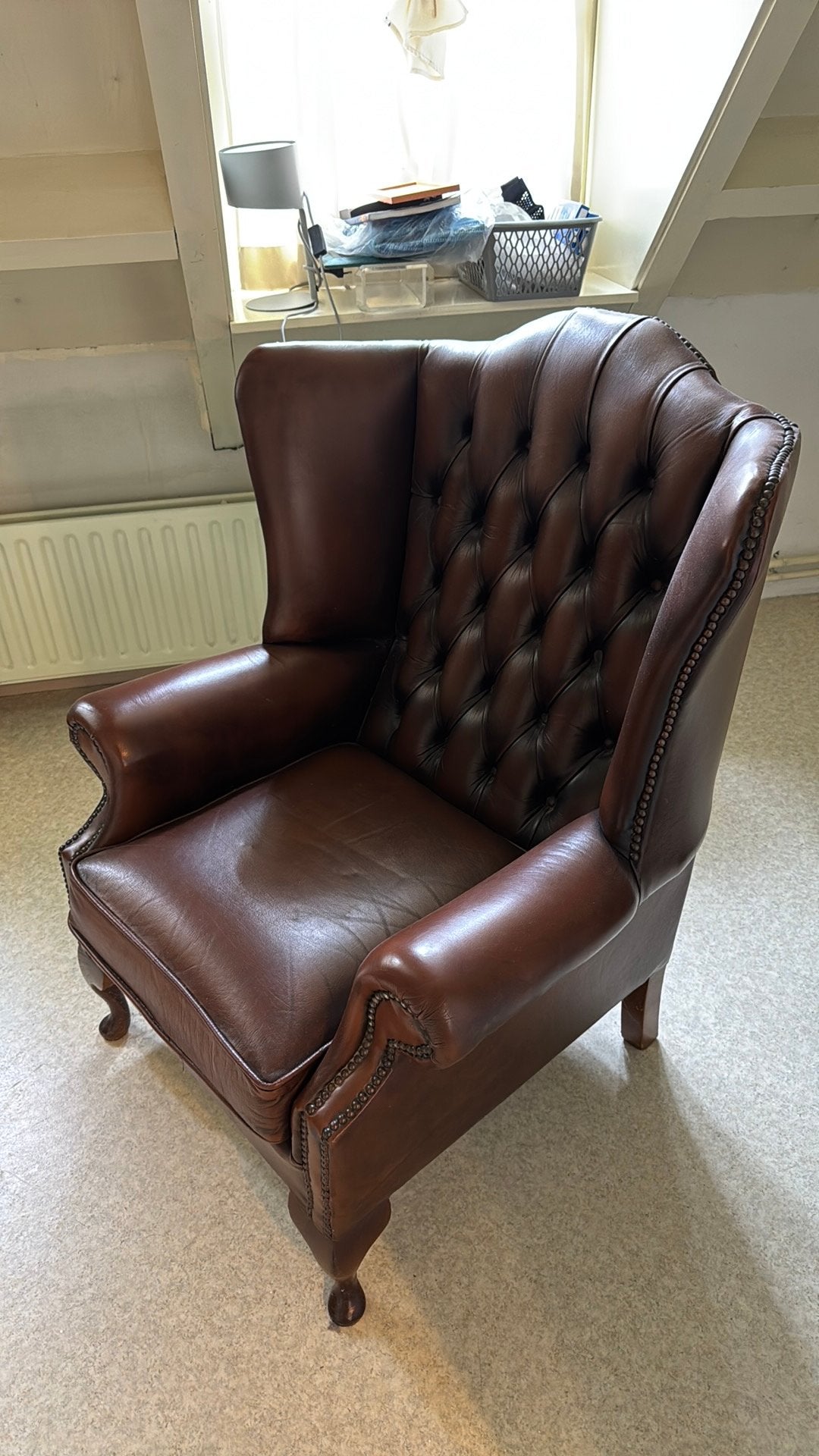 Chesterfield oor fauteuil zgan, Ophalen