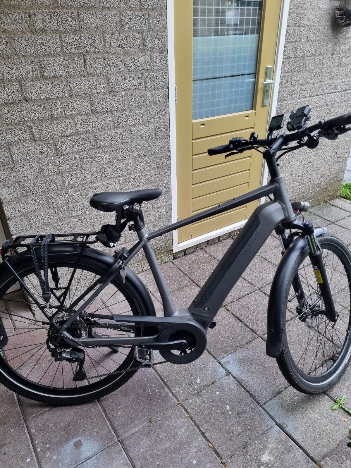 Kalkhoff herenfiets 53 inch - Zo goed als nieuw, Fietsen en Brommers, Elektrische fietsen, 51 tot 55 cm, Ophalen, Zo goed als nieuw