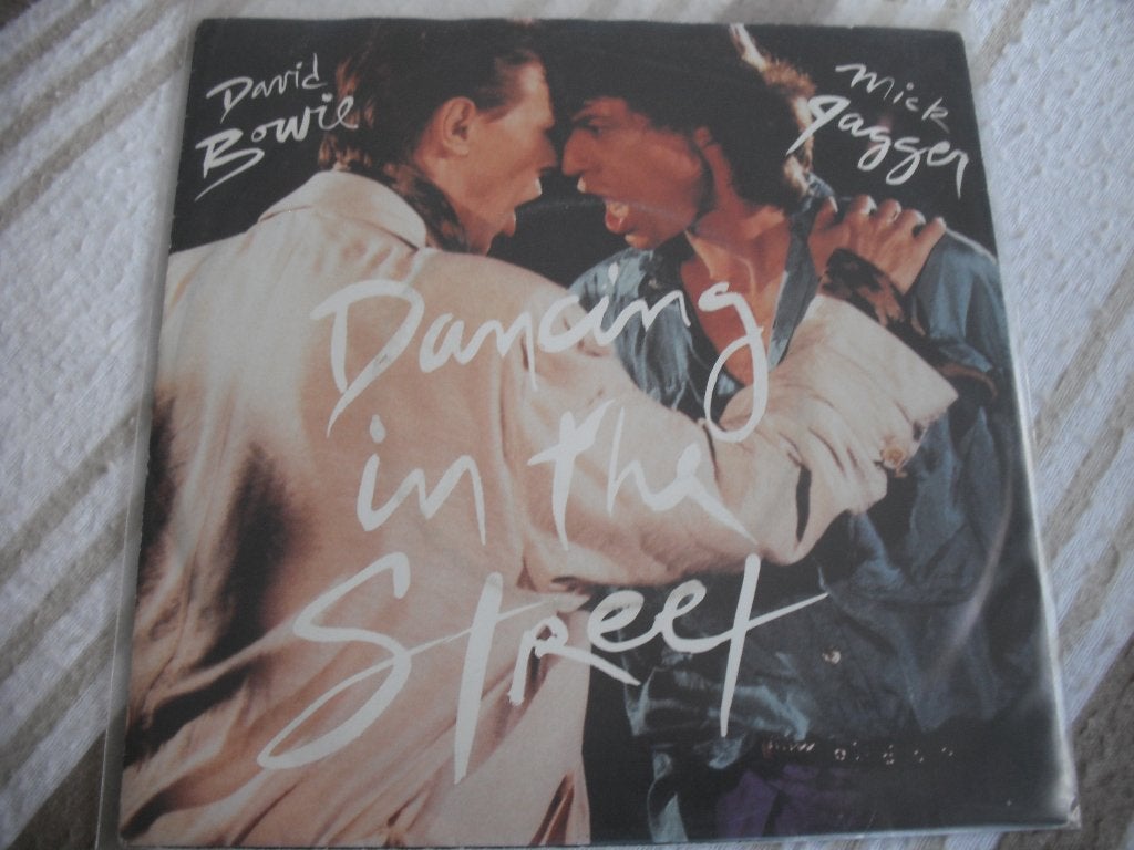 Mick Jagger en David Bowie - Dancing in the street., Ophalen of Verzenden, Gebruikt, Pop
