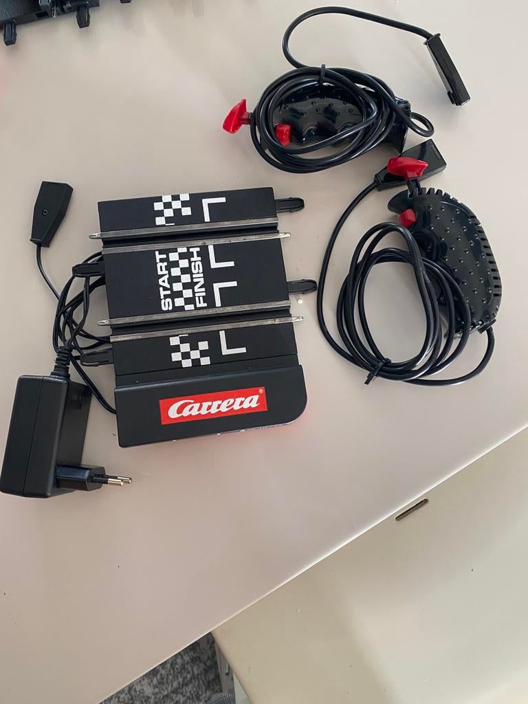 Carrera go Adapter Start/Finish en 2 Controllers, Gebruikt, Onderdelen, Carrera, Ophalen of Verzenden