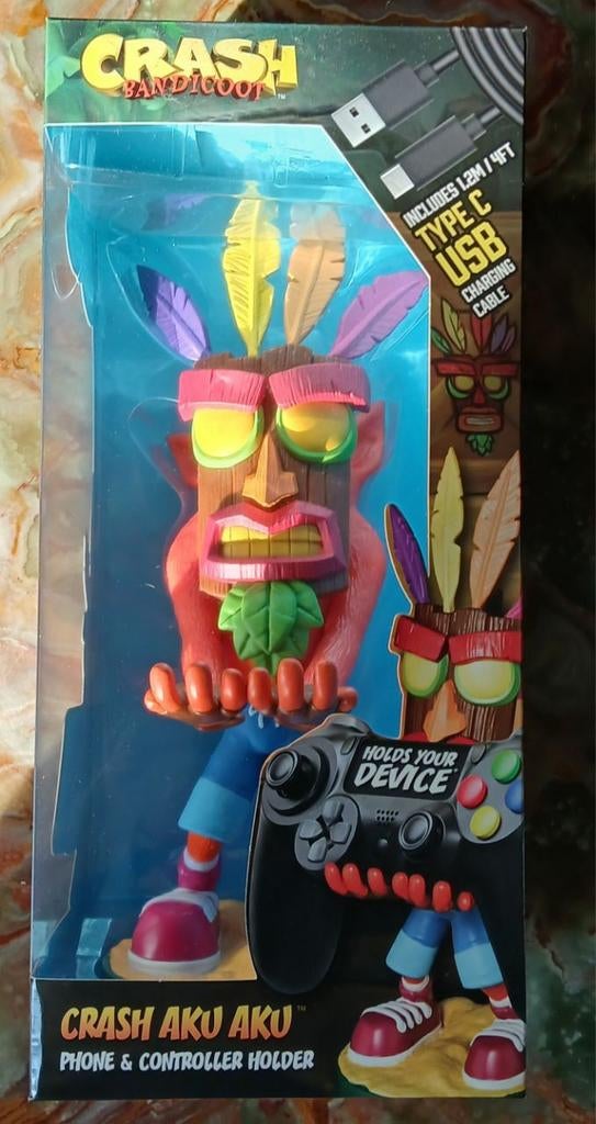 Crash Bandicoot Aku Aku Controller/joystick Houder PS5, Ophalen of Verzenden, Nieuw