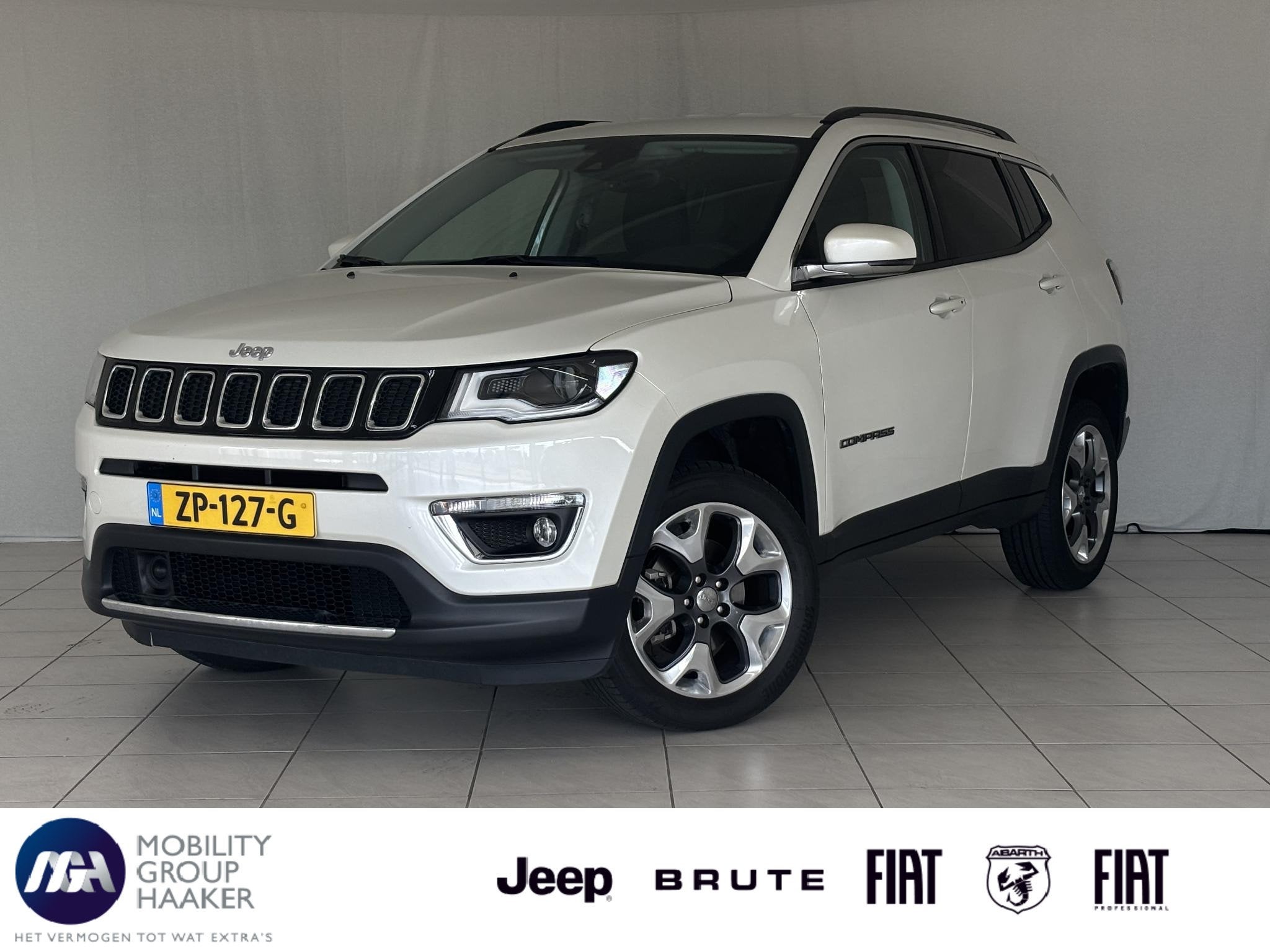 Jeep Compass 1.4 MultiAir Limited 4x4 | Leer | Cruise contro
