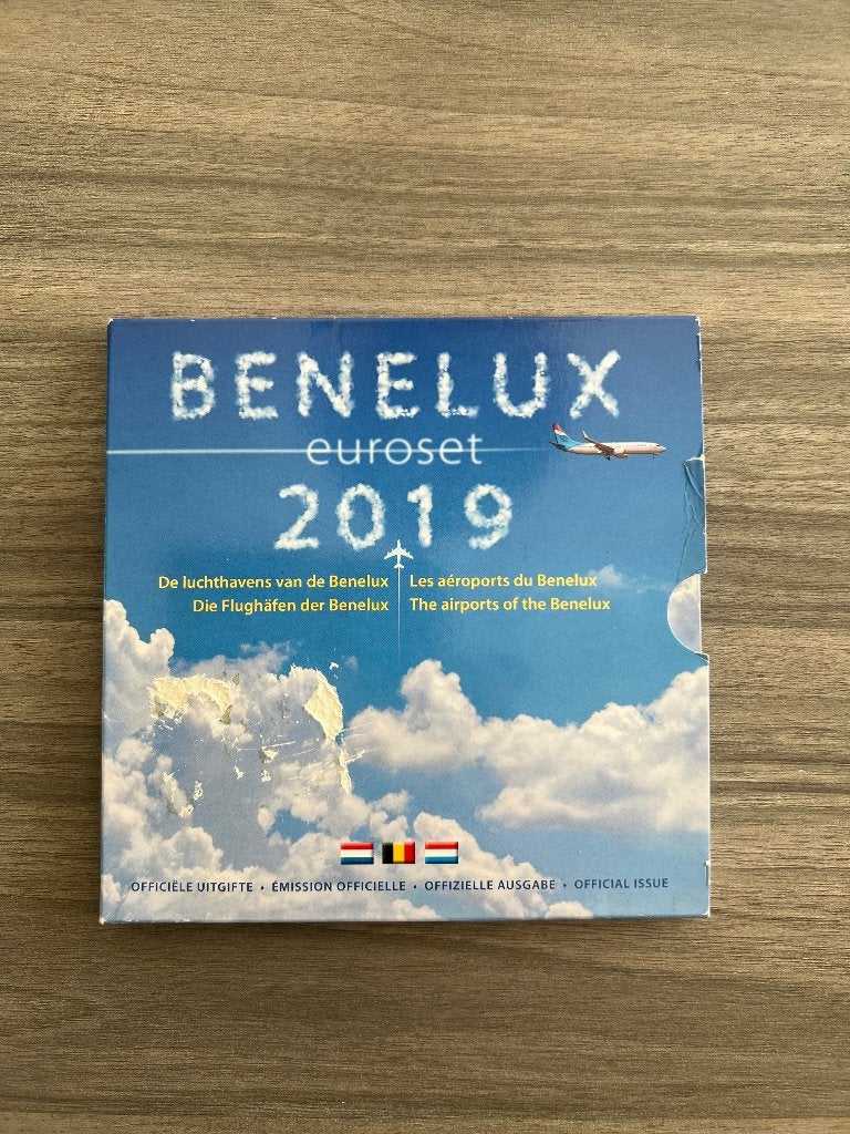 Benelux setje 2019, Postzegels en Munten, Ophalen of Verzenden, Overige landen, Overige waardes, Setje