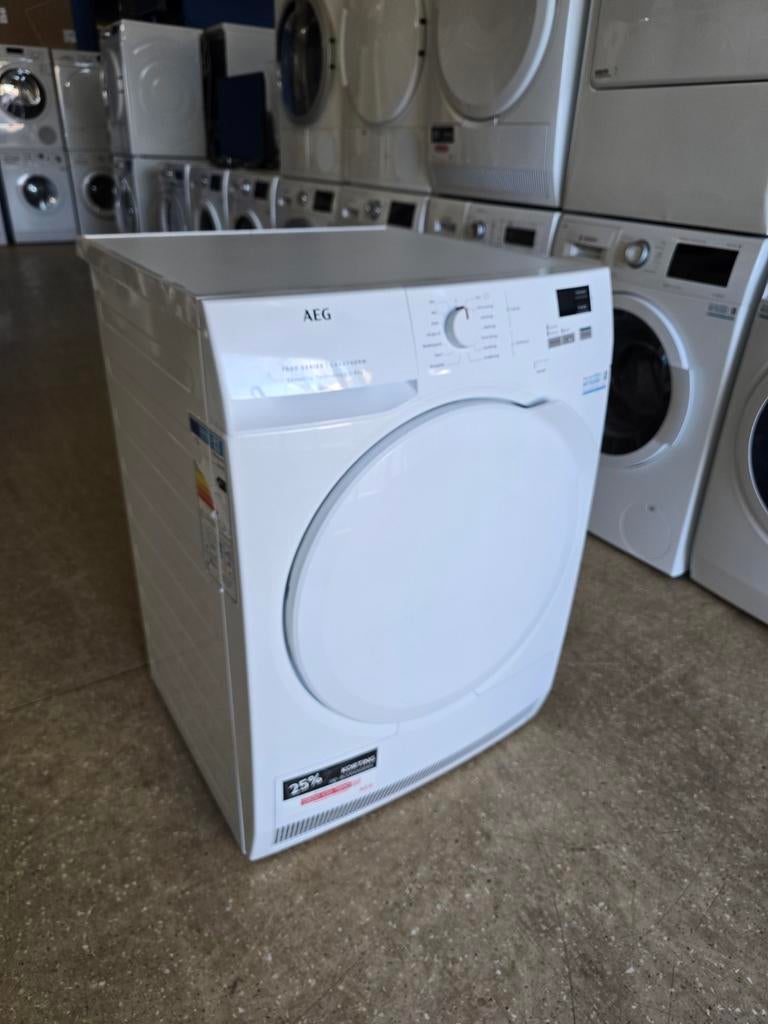 AEG 7000 Series warmtepompdroger | 8 kilo | Gratis thuis 🚚✅, Jirnsum, Overige typen, 8 tot 10 kg, Zo goed als nieuw
