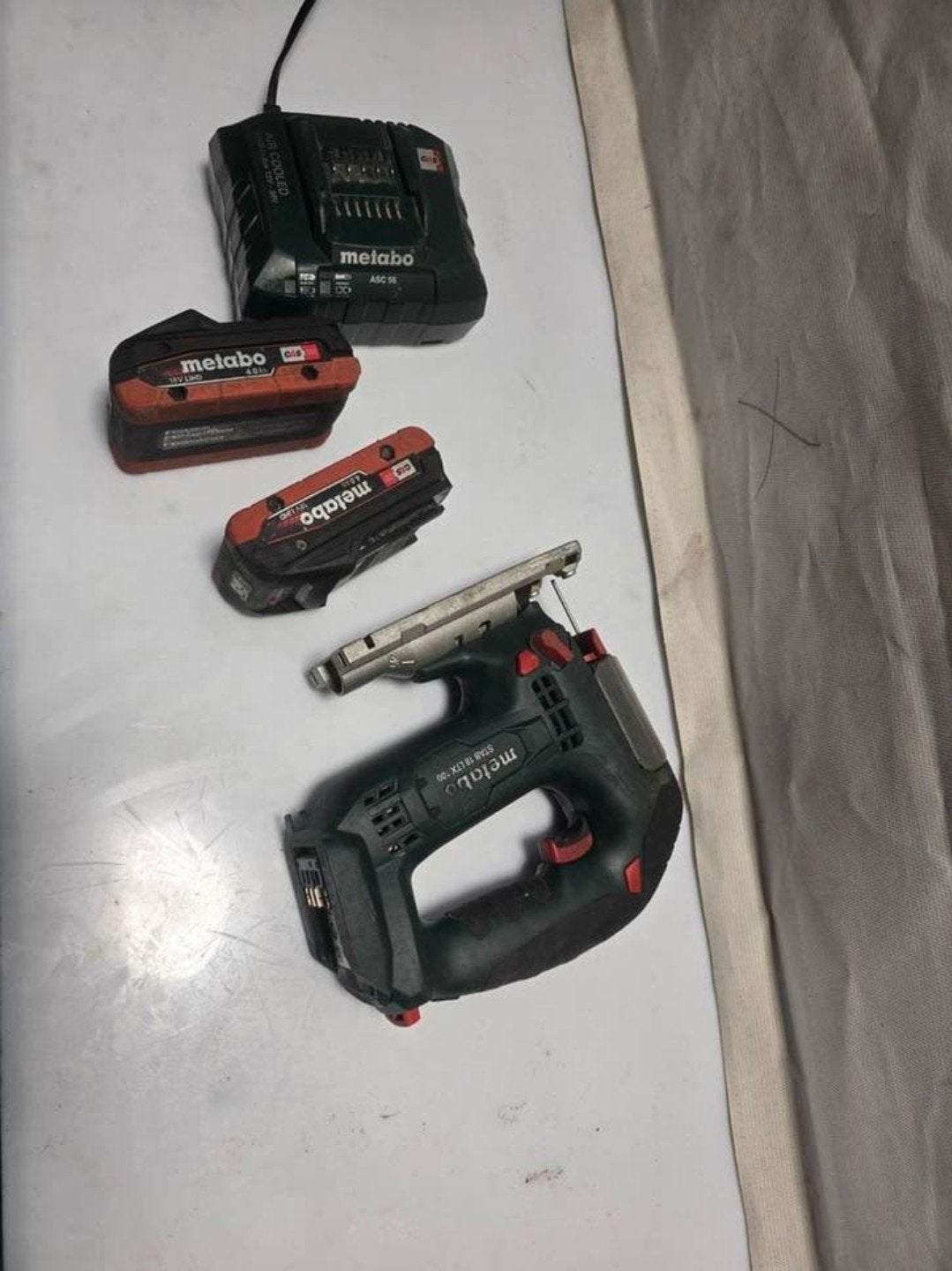 Metabo accu decoupeerzaag 18v set, Ophalen of Verzenden, Metabo, N.v.t, N.v.t