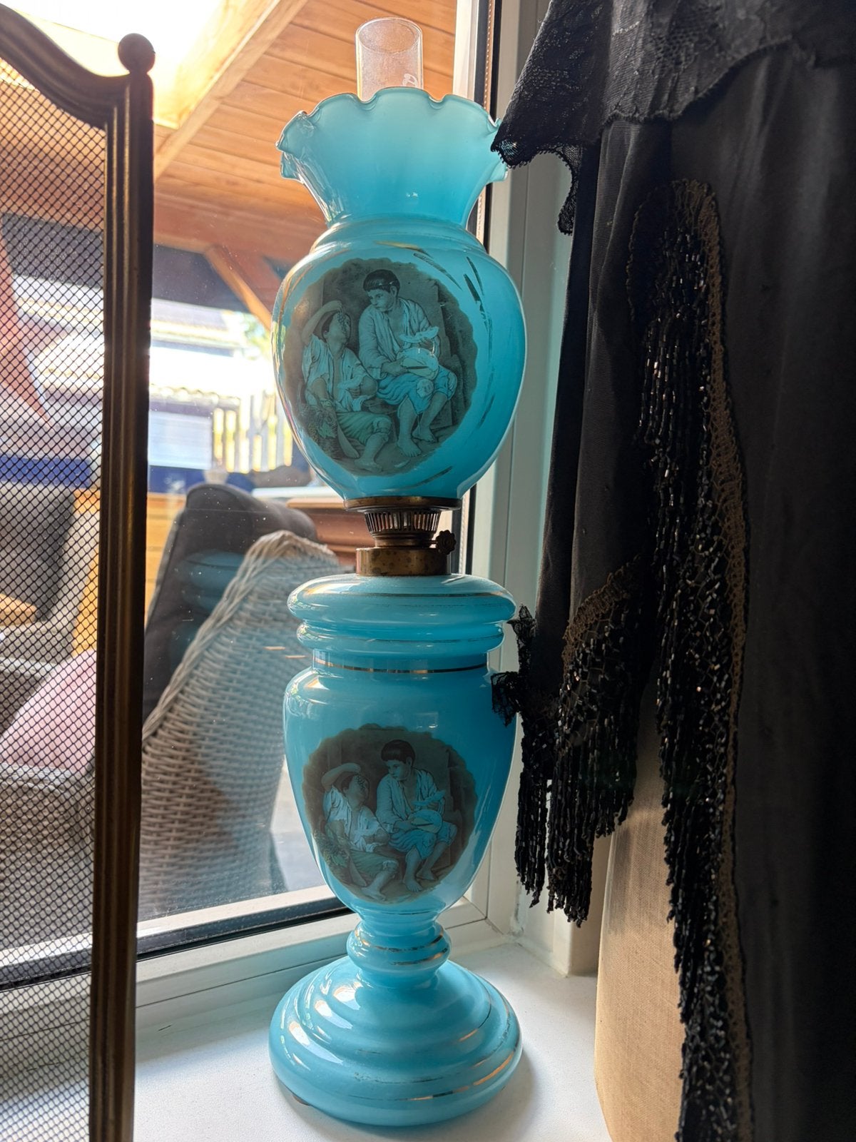 Olie lampen, Ophalen, Gebruikt