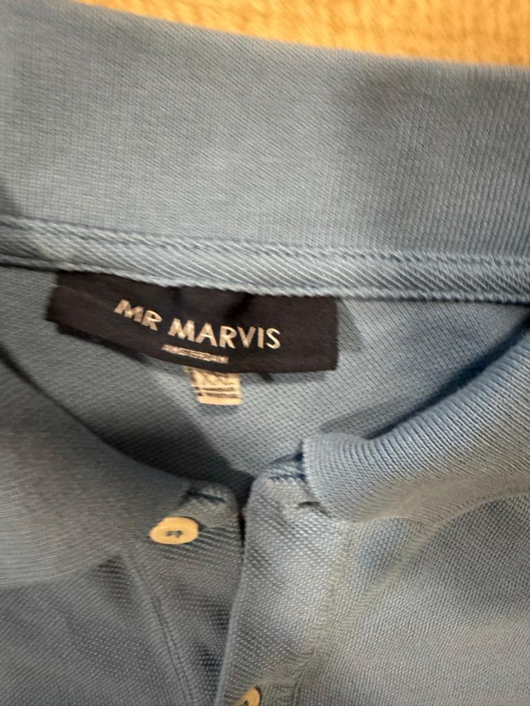 Mr Marvis polo XXL - Zeer goede staat, Kleding | Heren, Polo's, Ophalen of Verzenden, Zo goed als nieuw, Overige maten, Blauw