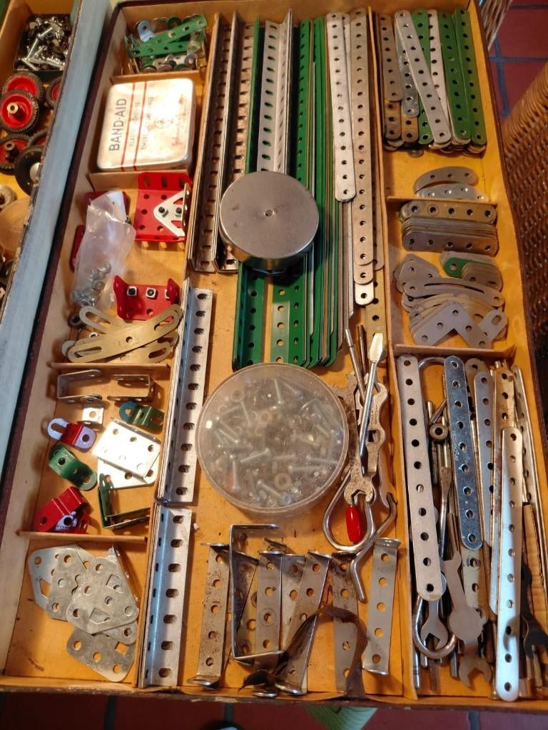 Vintage Meccano uit het begin van de jaren '50, Ophalen of Verzenden