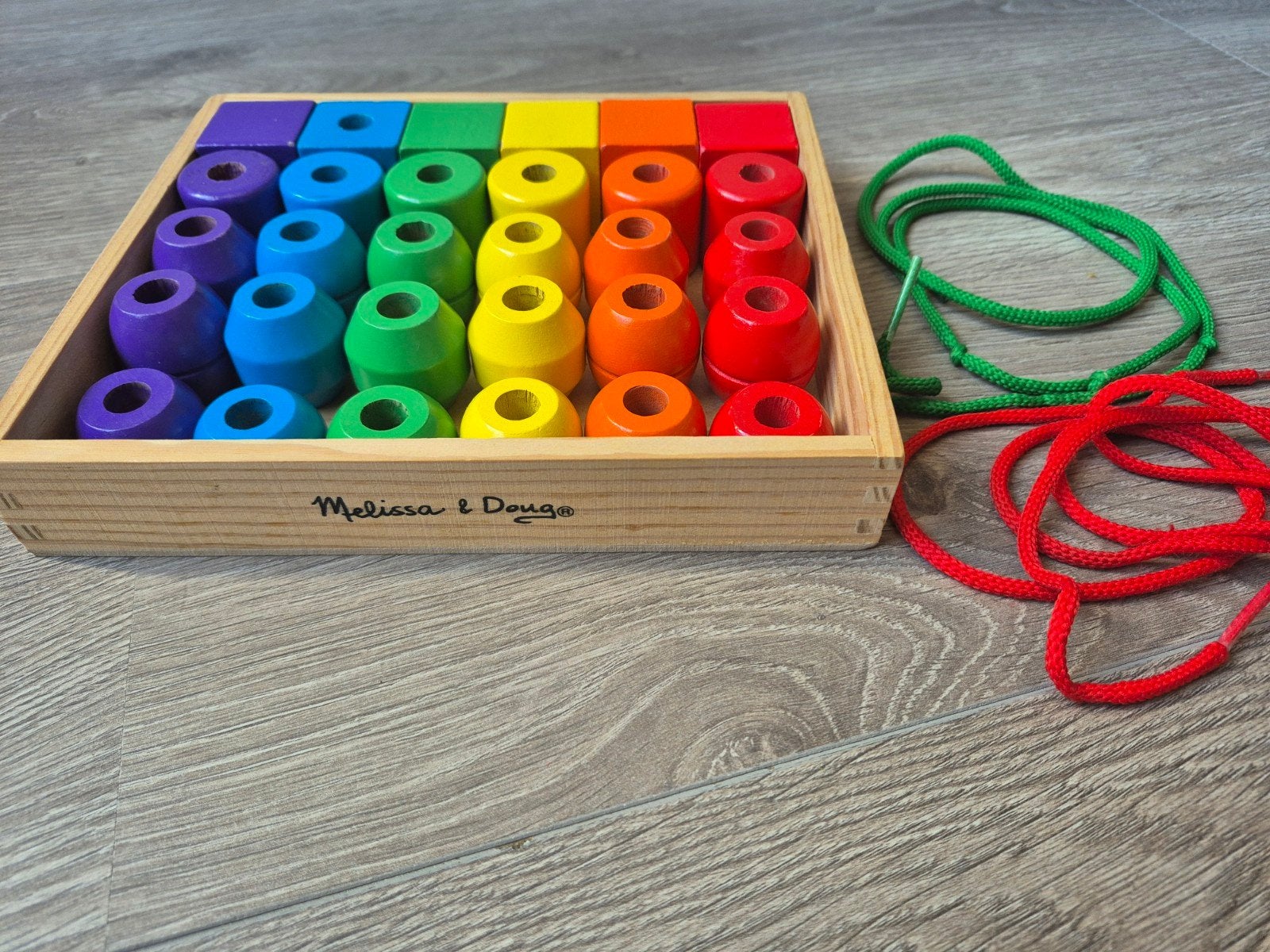 Melissa & Doug Rijgkralen Regenboog, Ophalen, Gebruikt, Knutselen