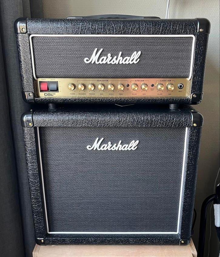 Marshall DSL20HR Gitaarversterker Top - Zo Goed als Nieuw, Muziek en Instrumenten, Verzenden, Zo goed als nieuw, Gitaar, Minder dan 50 watt