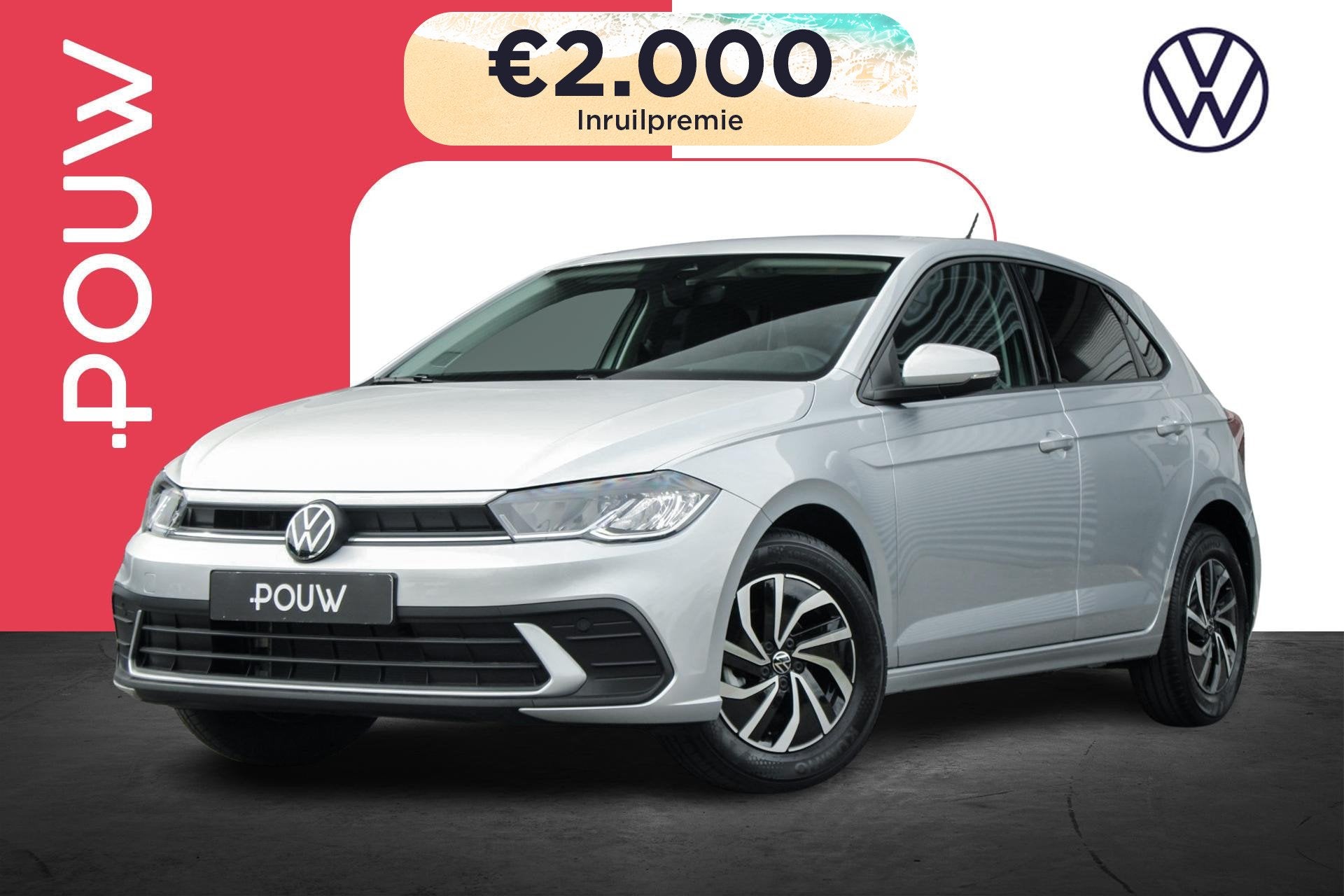 Volkswagen Polo 1.0 TSI 95pk Life Edition | LMV 15'' | Cruis, Auto's, Volkswagen, Voorwielaandrijving, 12 maanden, Stof, 1073 kg