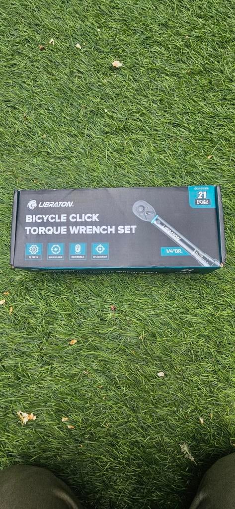Libraton Fiets Momentsleutel Set - 21-delig, Ophalen of Verzenden, Nieuw, Gereedschapsset