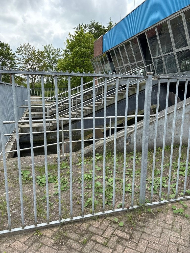 IJzeren hekwerk met poort, Ophalen, Met poort, Gebruikt, Sierhekwerk