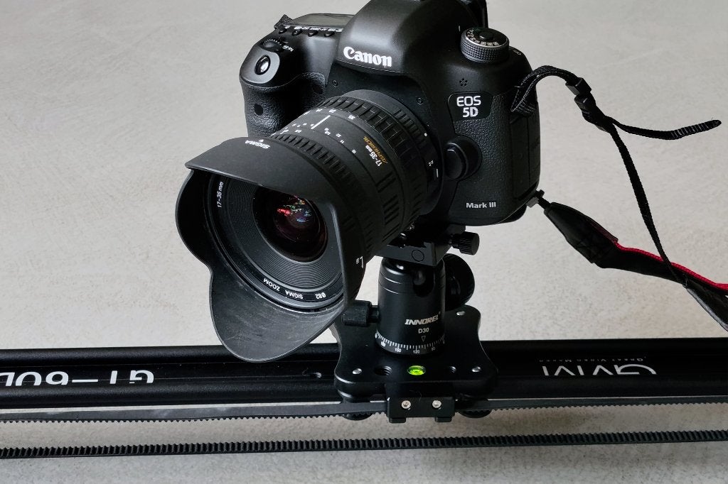 Motorized Slider GVM 60cm, Ophalen, Zo goed als nieuw