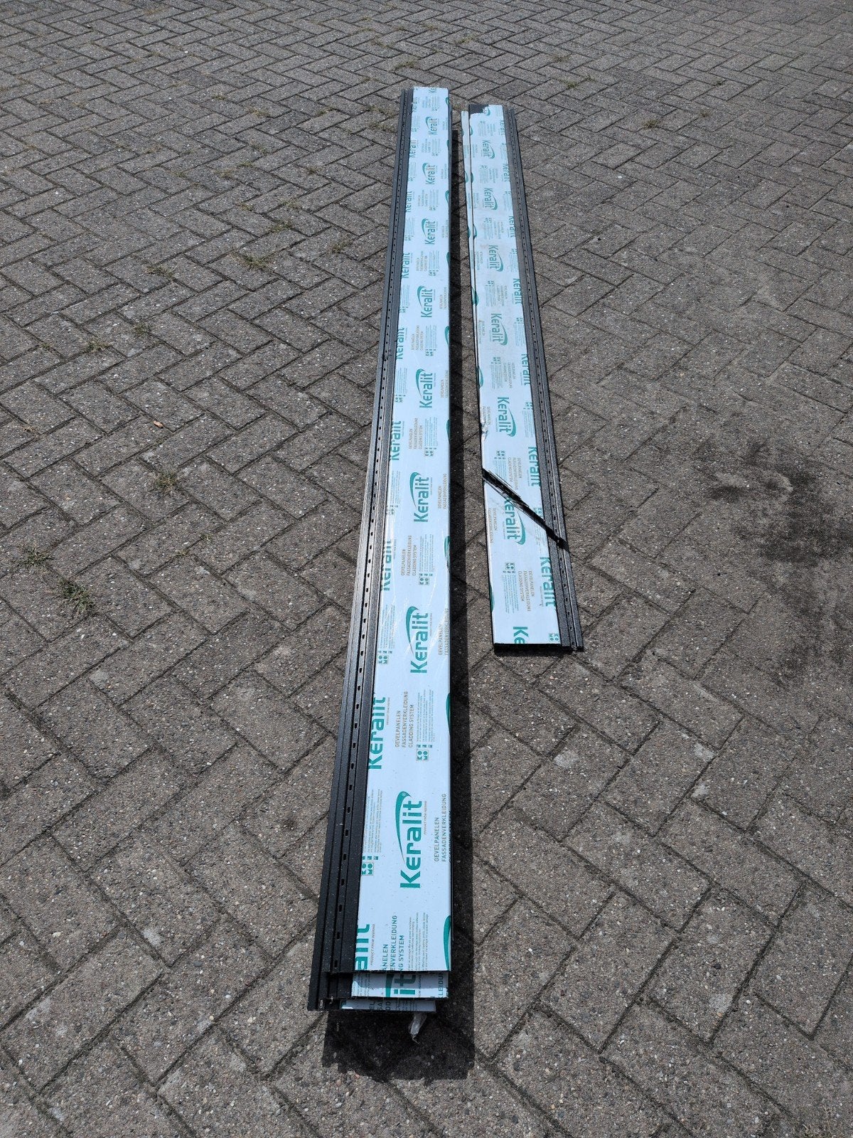 keralit 143 mm sponningdelen zwart Ral 9005, Ophalen of Verzenden, Nieuw, Overige typen