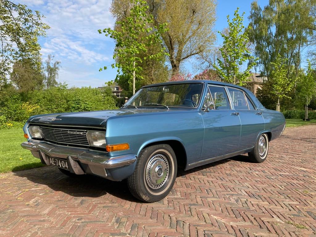 Gerestaureerd Opel Kapitan | perfecte staat, Auto's, Blauw, Leder, Particulier, Blauw