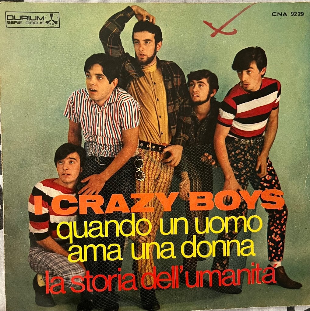 Crazy Boys. Quando un uomo ama una donna, Ophalen of Verzenden, Gebruikt, Pop