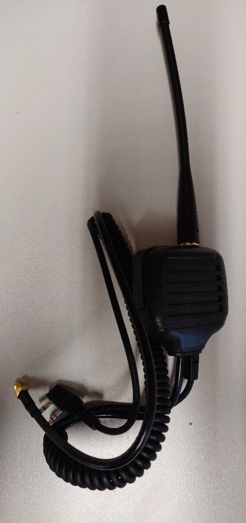 Speaker microfoon Kenwood aansluiting met Antenne NIEUW, Ophalen of Verzenden, Nieuw, Portofoon of Walkie-talkie, Met broekklem