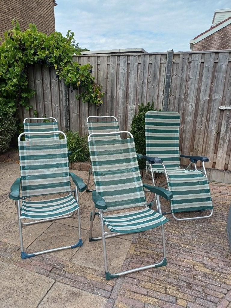Crespo camping stoelen, Ophalen, Gebruikt, Campingstoel
