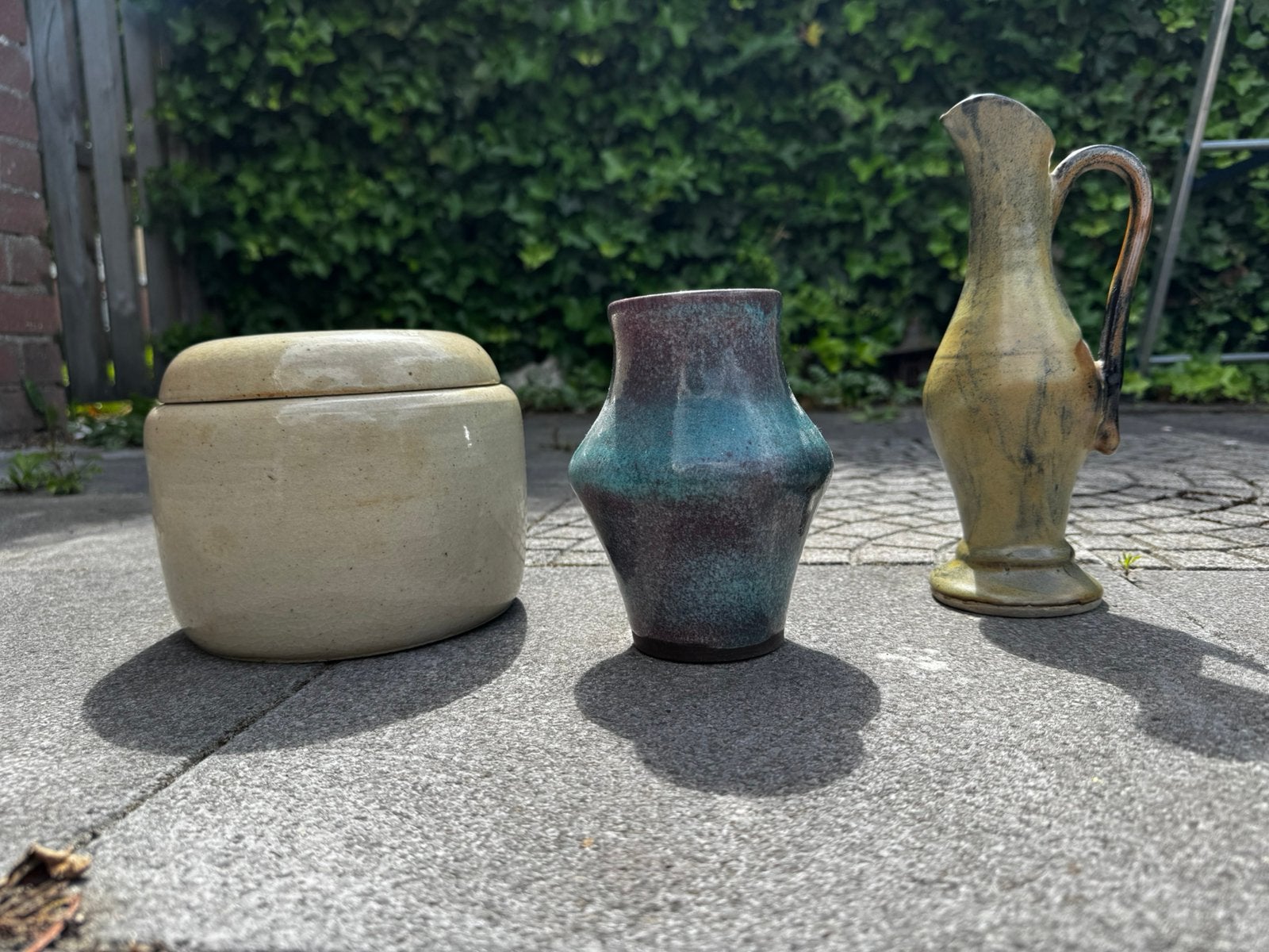 Keramiek pot en karaf, Ophalen of Verzenden