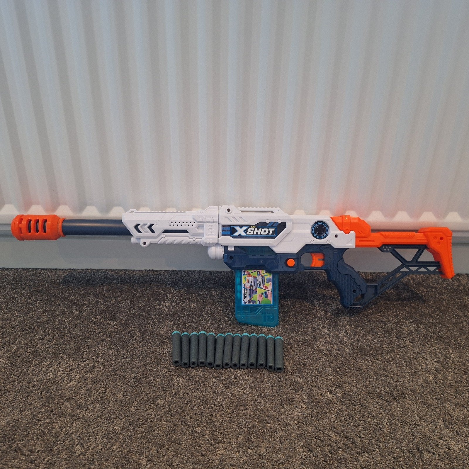 X-Shot geweer inclusief 21 pijltjes, Ophalen of Verzenden, Zo goed als nieuw