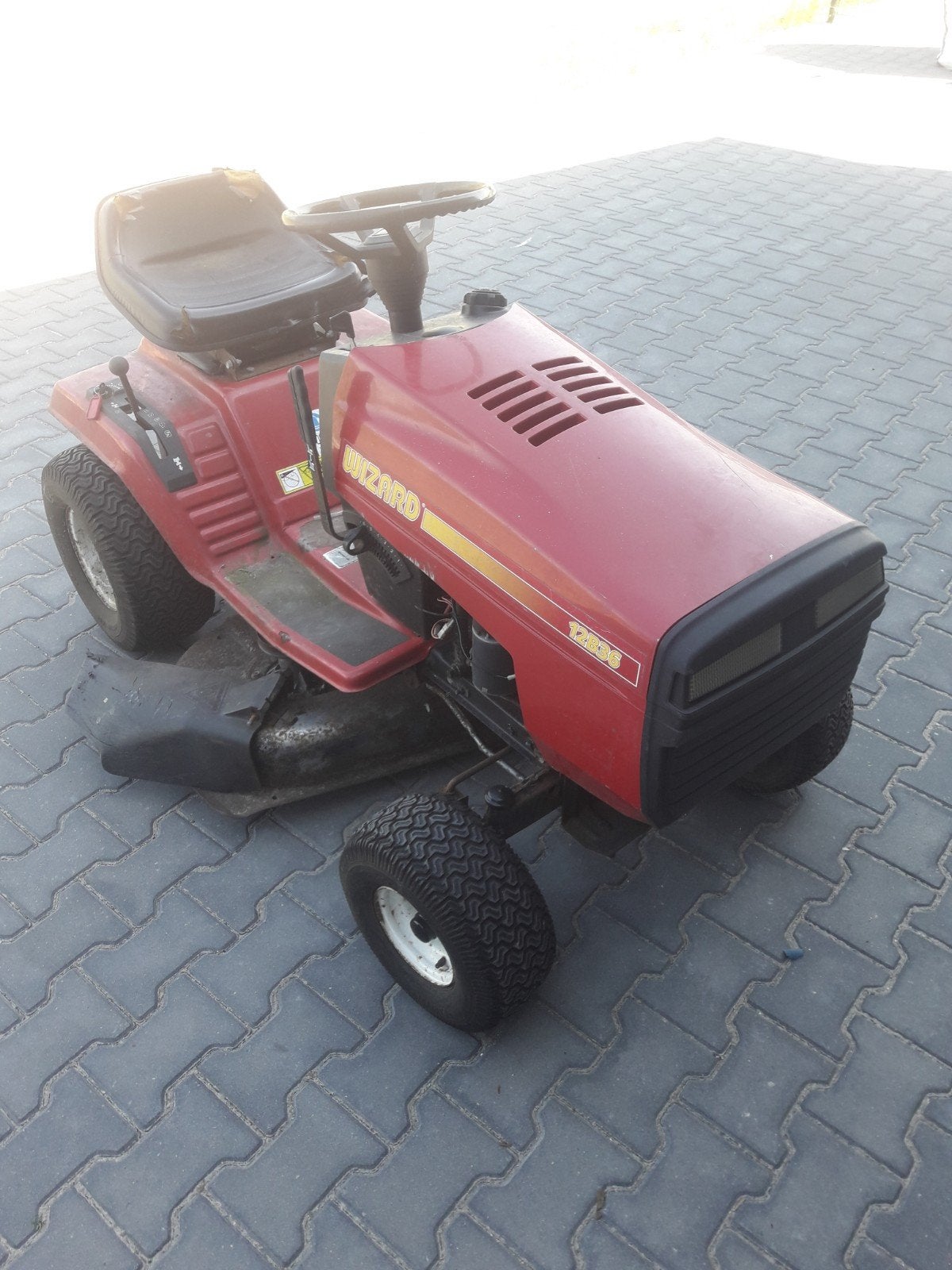 Zitmaaier 12 pk, Tuin en Terras, Zitmaaiers, Ophalen, Gebruikt, Versnellingen, 90 tot 120 cm