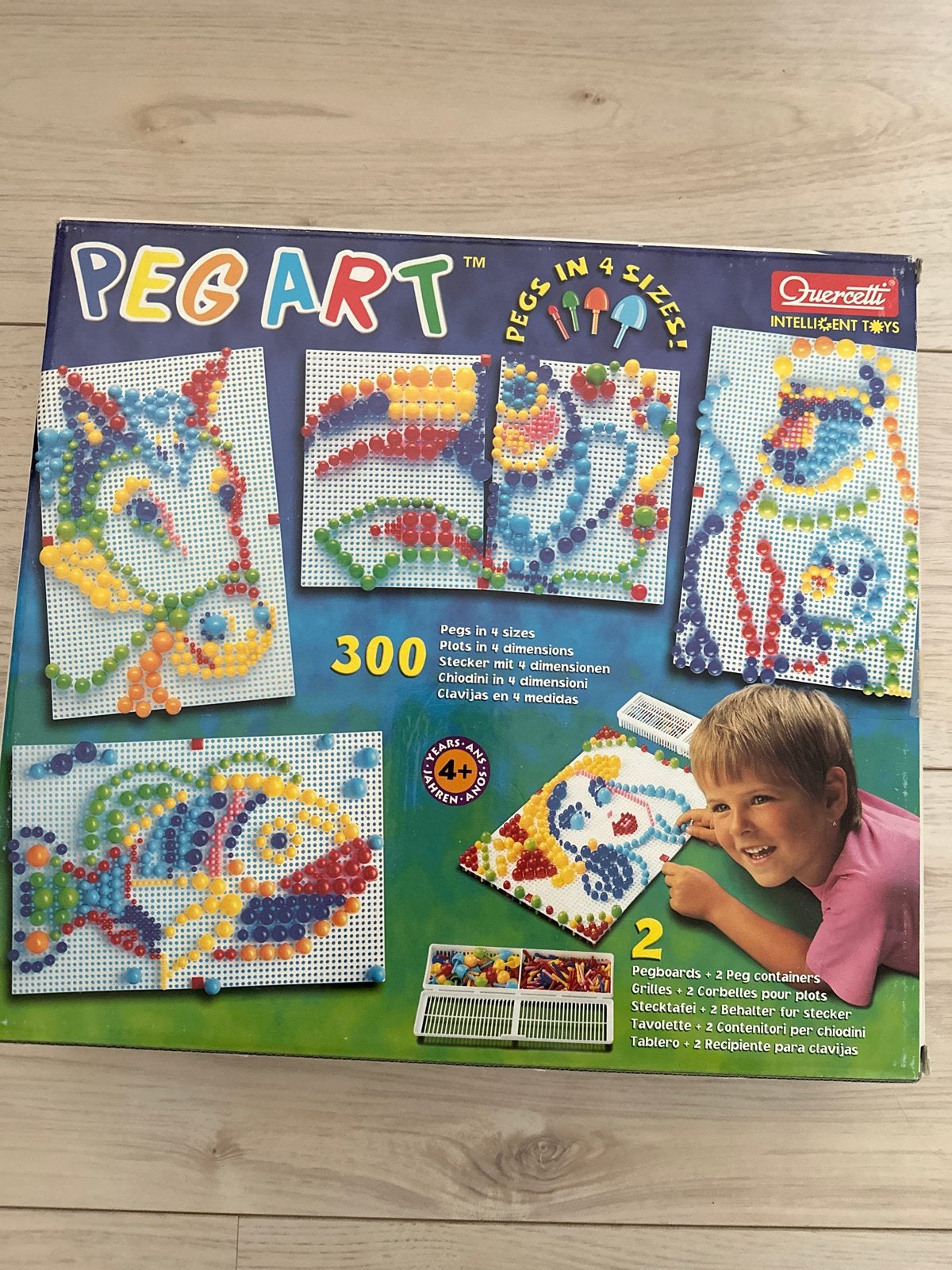 Quercetti Peg Art - Creatief mozaïek speelgoed, Ophalen, Nieuw, Knutselen