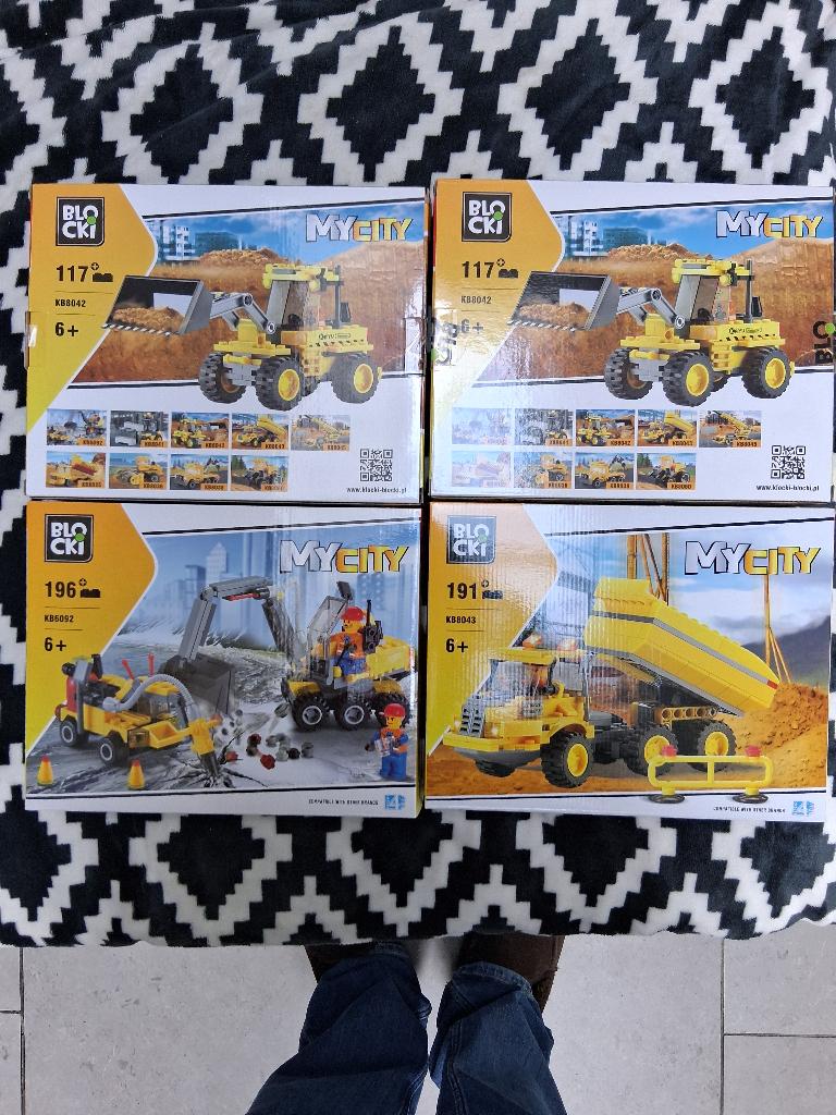 Bouwvoertuigen, City, Lego, Overige typen, Nieuw