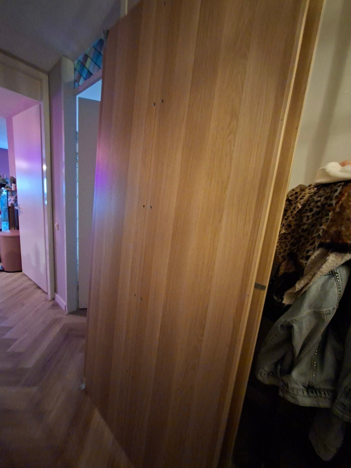 2x IKEA PAX Schuifdeuren Eikenpatroon 100x236 cm, Huis en Inrichting, Ophalen, Gebruikt, 100 tot 150 cm, 200 cm of meer